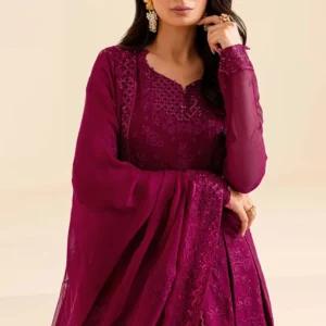 Alternative view of Embroidered Chiffon RTW-020-26